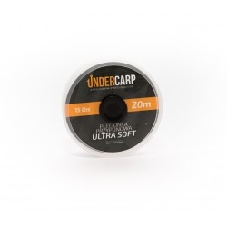 Under Carp - Plecionka przyponowa 20 m/15 lbs Ultra Soft   brązowa